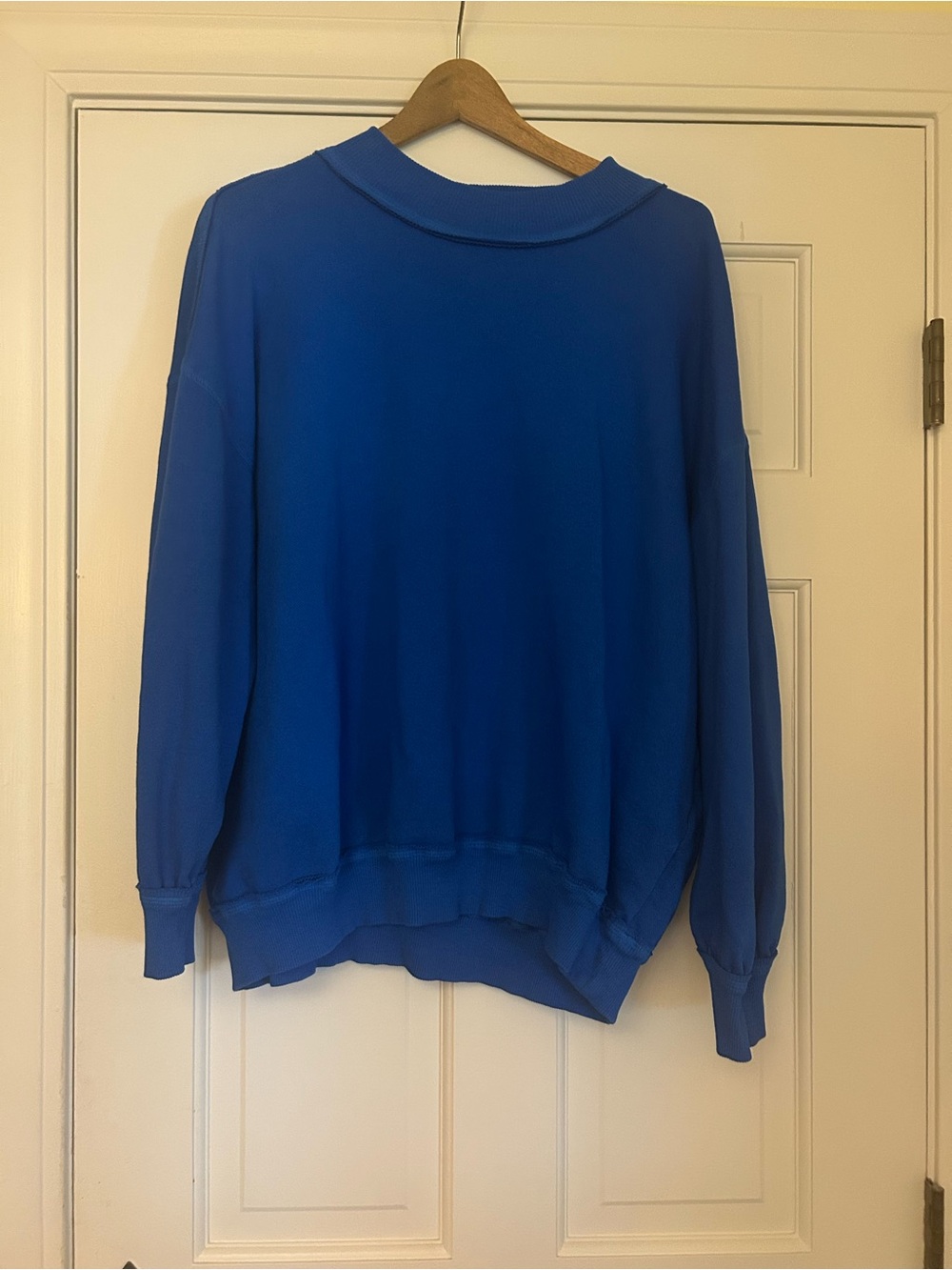 We The Free Cobalt Blue Crewneck Sweatshirt
